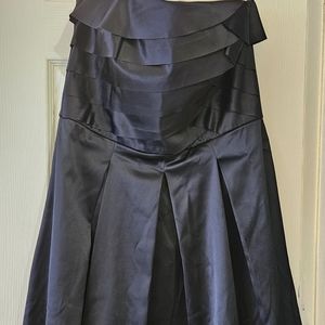 WHBM Black Sleeveless Cocktail Dress
